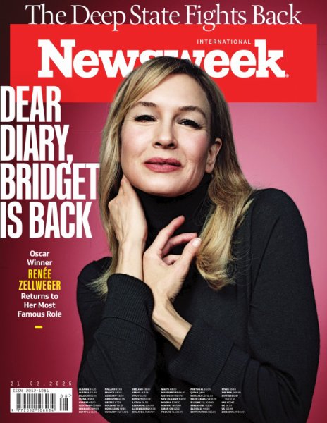 Newsweek International February 21, 2025 (発売日2025年02月15日) 表紙