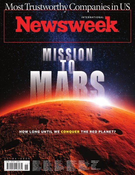 Newsweek International April 11, 2025 (発売日2025年04月05日) 表紙