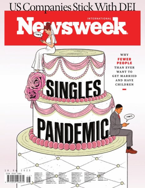 Newsweek International April 18, 2025 (発売日2025年04月12日) 表紙