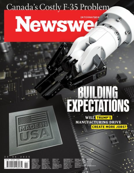 Newsweek International May 30, 2025 (発売日2025年05月24日) 表紙