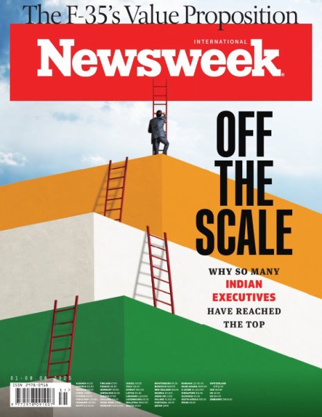 Newsweek International August 1-8, 2025 (発売日2025年07月26日) 表紙