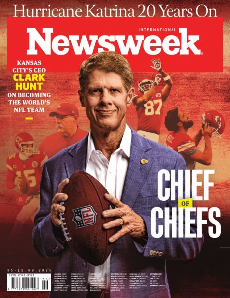Newsweek International September 5-12, 2025 (発売日2025年08月30日) 表紙
