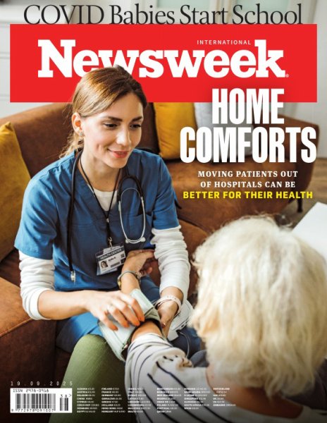 Newsweek International September 19, 2025 (発売日2025年09月13日) 表紙