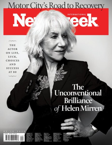 Newsweek International October 3, 2025 (発売日2025年09月27日) 表紙