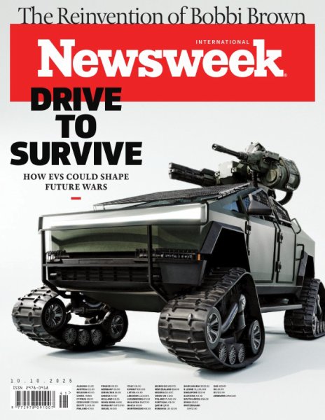 Newsweek International October 10, 2025 (発売日2025年10月04日) 表紙