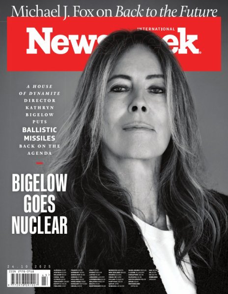 Newsweek International October 24, 2025 (発売日2025年10月18日) 表紙