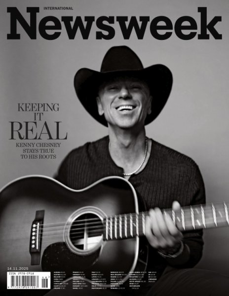 Newsweek International November 14, 2025 (発売日2025年11月08日) 表紙