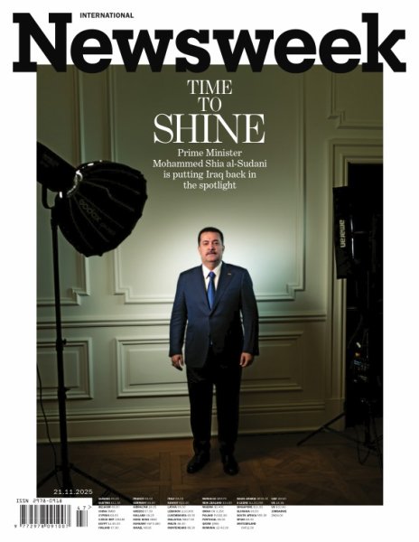 Newsweek International November 21, 2025 (発売日2025年11月15日) 表紙