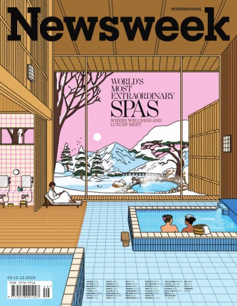 Newsweek International December 5-12, 2025 (発売日2025年11月29日) 表紙