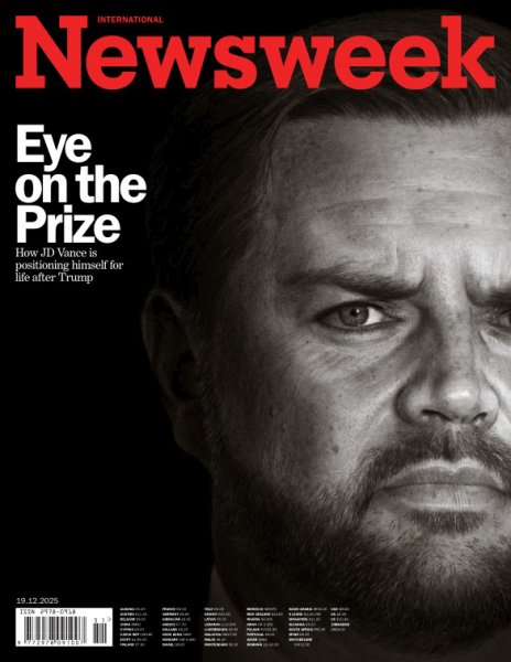 Newsweek International December 19, 2025 (発売日2025年12月13日) 表紙
