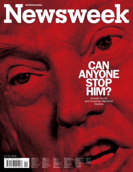 Newsweek International January 23, 2026 (発売日2026年01月17日) 表紙
