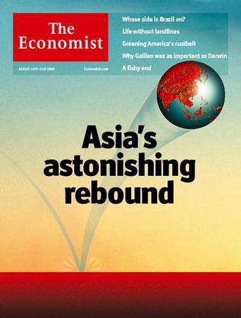 英国The Economist（エコノミスト） Aug 15th 2009 (発売日2009年08月15日) 表紙