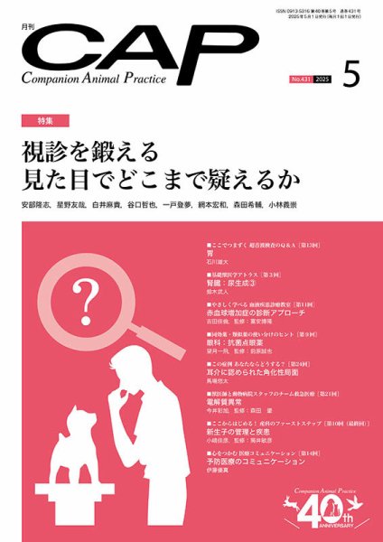 月刊CAP 2025年5月号 (発売日2025年05月01日) 表紙