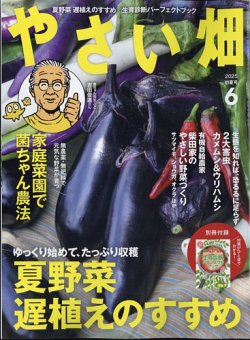 やさい畑 2025年6月号 (発売日2025年05月02日) 表紙