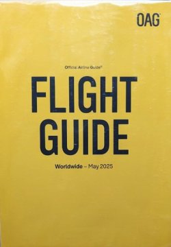 全世界　航空時刻表 （英語版） 2025年5月号 (発売日2025年05月01日) 表紙
