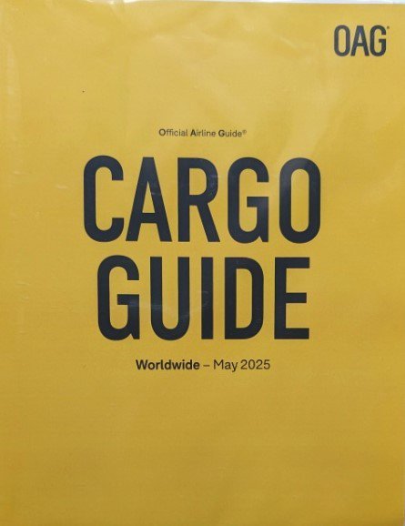 全世界版航空貨物時刻表（到着地起点） 2025年5月号 (発売日2025年05月01日) 表紙