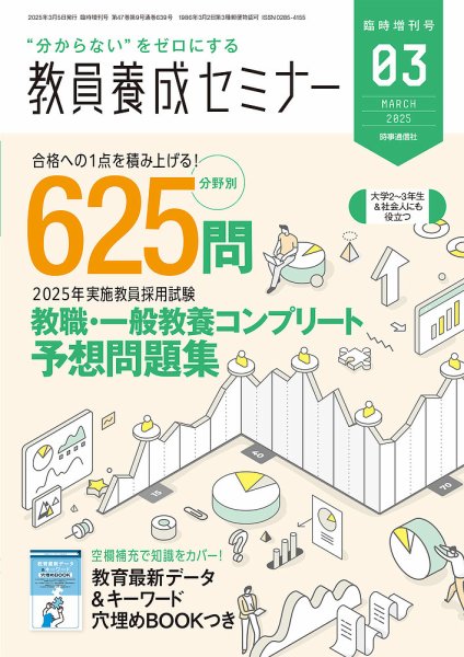 教員養成セミナー別冊 2025年3月臨時増刊号 (発売日2025年02月05日) 表紙