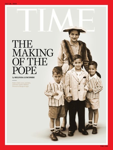 TIME July 28, 2025 (発売日2025年07月22日) 表紙