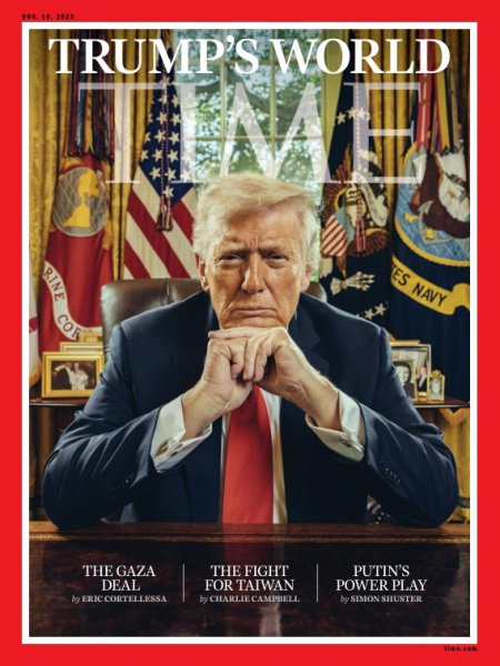 TIME November 10, 2025 (発売日2025年11月04日) 表紙