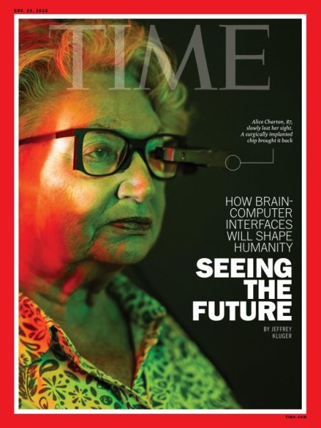 TIME November 24, 2025 (発売日2025年11月18日) 表紙