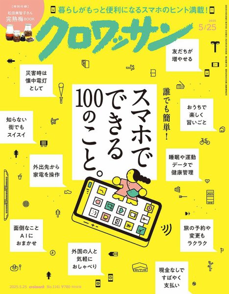 クロワッサン Vol.1141 (発売日2025年05月10日) 表紙