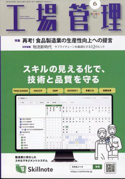 工場管理 2025年6月号 (発売日2025年05月20日) 表紙