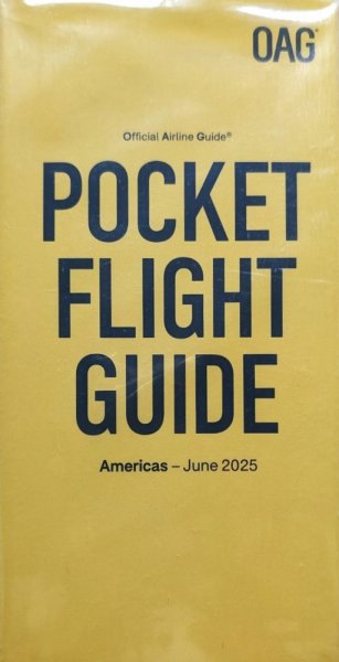 北南米 航空時刻表（英語A5版） 2025年6月号 (発売日2025年06月01日) 表紙