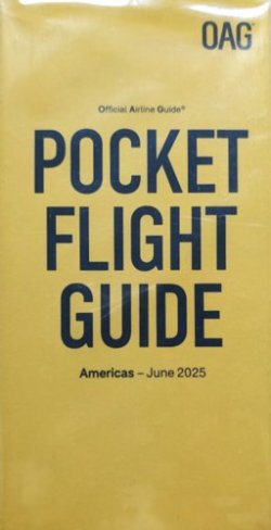 北南米 航空時刻表（英語A5版） 2025年6月号 (発売日2025年06月01日) 表紙