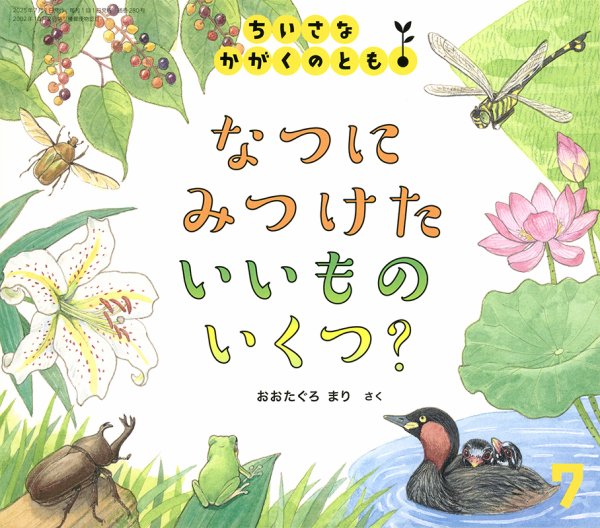 ちいさなかがくのとも 2025年7月号 (発売日2025年06月03日) 表紙