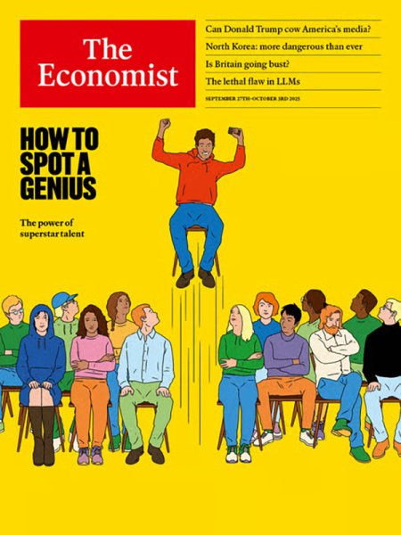 英国The Economist（エコノミスト） 2025年09月27日発売号 表紙