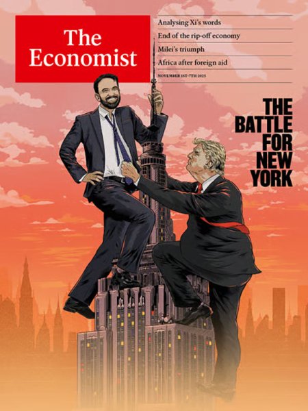 英国The Economist（エコノミスト） 2025年11月01日発売号 表紙
