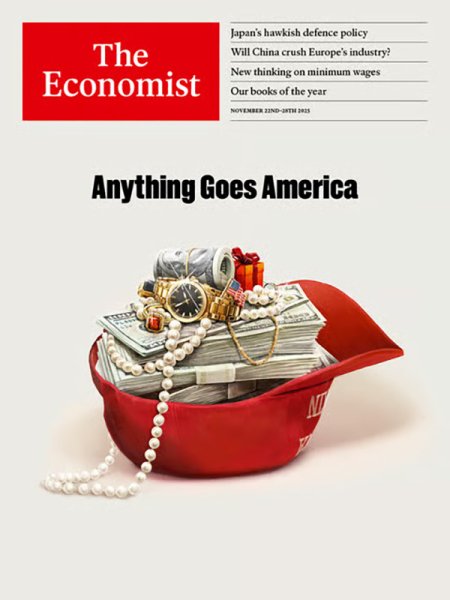 英国The Economist（エコノミスト） 2025年11月22日発売号 表紙
