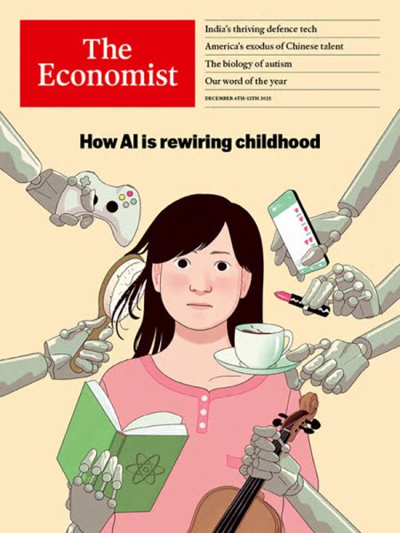 英国The Economist（エコノミスト） 2025年12月06日発売号 表紙