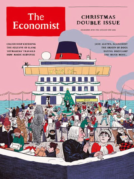 英国The Economist（エコノミスト） 2025年12月20日発売号 表紙