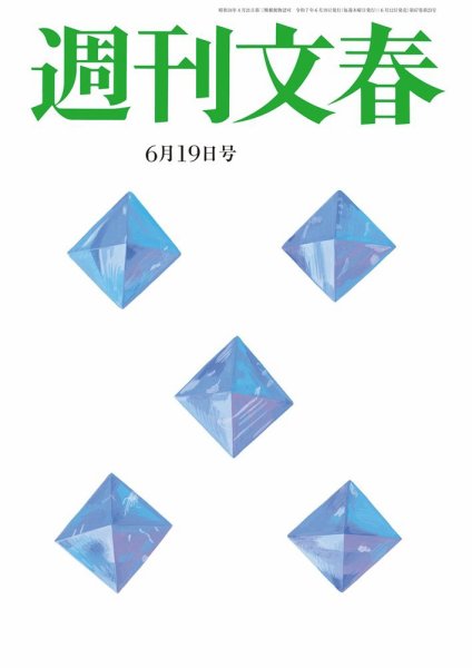 週刊文春 6月19日号 (発売日2025年06月12日) 表紙