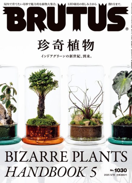 BRUTUS(ブルータス) 2025年5/15号 (発売日2025年05月01日) 表紙