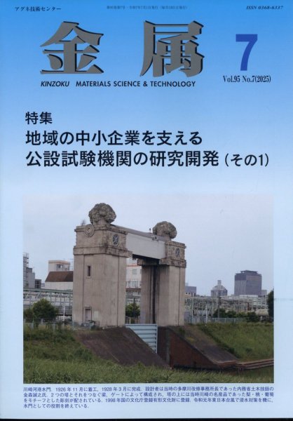 金属 2025年7月号 (発売日2025年06月30日) 表紙
