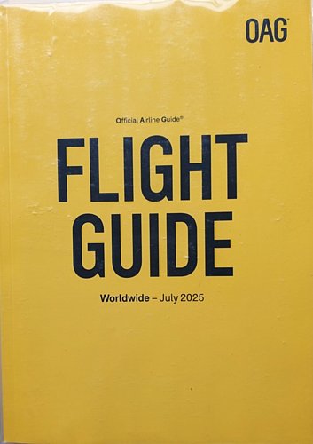 全世界 航空時刻表 （英語版） 2025年7月号 (発売日2025年07月01日
