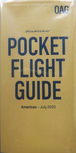 北南米 航空時刻表（英語A5版） 2025年7月号 (発売日2025年07月01日) 表紙