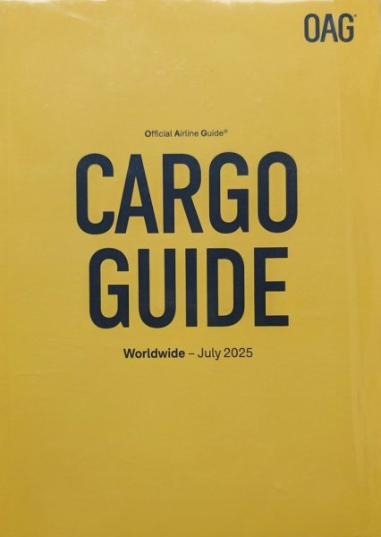 全世界版航空貨物時刻表（出発地起点） 2025年7月号 (発売日2025年07月01日) 表紙