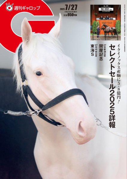 週刊Gallop（ギャロップ） 2025年07月21日発売号 表紙