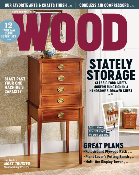 Wood May 2025 (発売日2025年03月22日) 表紙