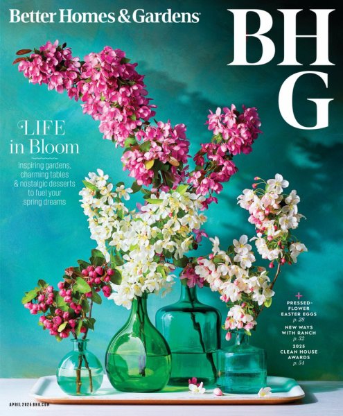 Better Homes&Gardens(ベターホームズアンドガーデンズ) April 2025 (発売日2025年03月12日) 表紙