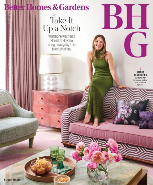 Better Homes&Gardens(ベターホームズアンドガーデンズ) May 2025 (発売日2025年04月19日) 表紙