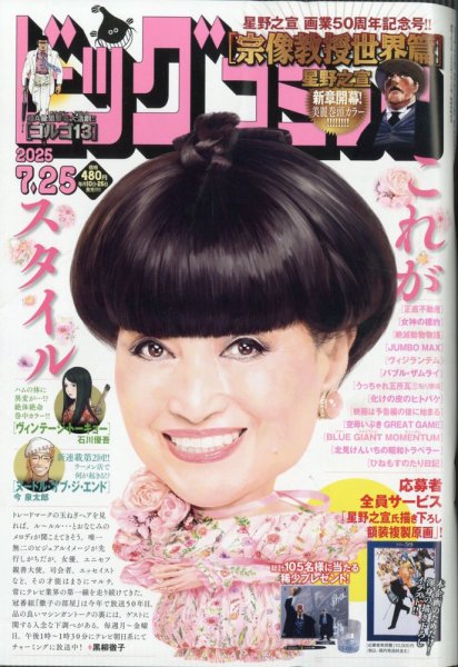 ビッグコミック 2025年7/25号 (発売日2025年07月10日) 表紙