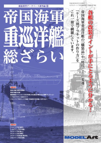 帝国海軍 重巡洋艦 総ざらい（897） (発売日2014年06月01日) 表紙