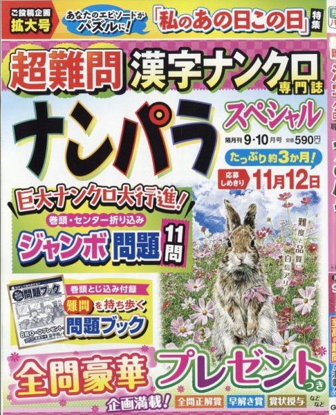 ナンパラSpecial 2025年9月号 (発売日2025年08月12日) 表紙
