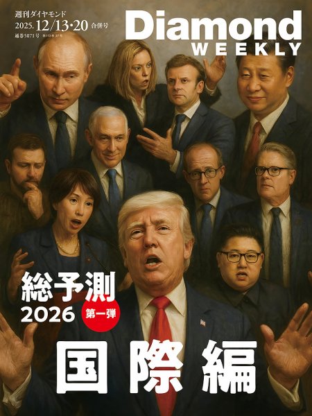 週刊ダイヤモンド（Diamond WEEKLY） 2025年12/13・20号 (発売日2025年12月08日) 表紙