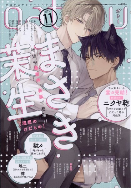 gateau（ガトー） 2025年11月号 (発売日2025年09月30日) 表紙