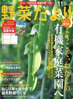 野菜だより 2025年11月号 (発売日2025年10月03日) 表紙